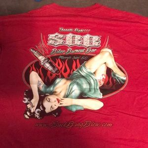 Famous suck bang blow shirt